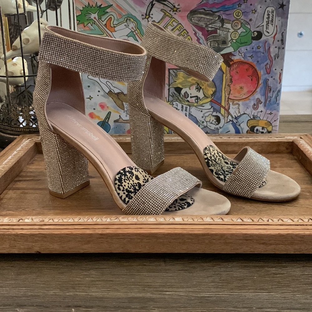 Jeffrey Campbell Lindsay Heel Size 9